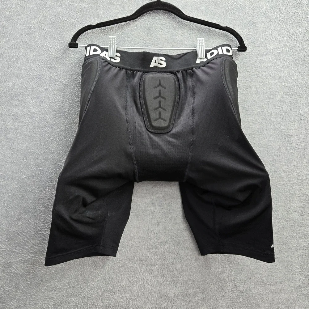 Adidas Men Shorts M Black Compression‎ Padded Short Football 